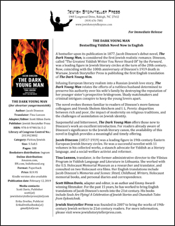 Press Release for The Dark Young Man